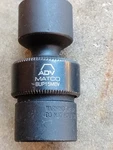 Matco 3/8 Drive 6 Point 15mm Impact Swivel Socket Bup15m6v. Fixed Price $40.00.