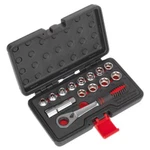 Sealey Socket Set Low Profile Go Through 8-19mm 72 Tooth Premier Ratchet 14pc. Fixed Price $83.50.