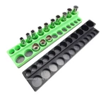 Mechanics Time Saver 3/8 Sae & Metric Magnetic Socket Holder Set Deep Shallow. Fixed Price $39.99.