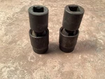 Vintage Snap-on Universal Swivel Socket Pair Imbf 18b 3/8" Drive 6-point Usa. Fixed Price $49.99.