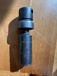 Snap-on Tools 1 Piece 3/8 Drive Deep Swivel Impact Socket 9/16. Fixed Price $45.00.