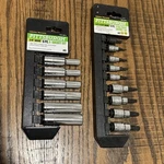 Pittsburgh 3/8" Drive 6 Piece Deep E-socket Set Female Star Sockets / Male 1/4. Fixed Price $39.97.