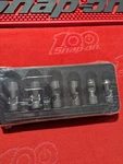 Snap-on Brand New 206fsuma 6pc 3/8" Dr 6-pt Metric Shallow Flex Socket Set. Fixed Price $175.00.