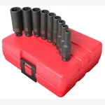Sunex 1812 1/4" Dr. 9 Pc. Metric Deep Impact Socket Set. Fixed Price $54.56.