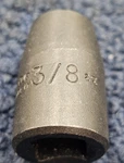 (qty 2) Proto 7412s: 1/2' Dr. Impact Socket 3/8" 8 Point. Fixed Price $23.10.