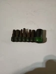 Matco Tools 7 Piece 3/8" Drive Hex Bit Holder 5/16" Bits Snap Ring Usa. Fixed Price $29.00.