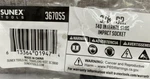 Sunex 3670s5 T40 3/8" Drive Internal Star Male Impact Socket Tools New. Fixed Price $12.99.
