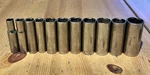 Lot (11) Craftsman 3/8 Drive Sockets - Deep Metric Sae G-series Made In Usa. Fixed Price $36.95.