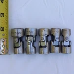 5 S-k Tools 3/8 Drive Flex Joint Sockets 7/16 To 11/16 Vintage. Fixed Price $29.95.