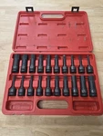 Sunex 2637, 1/2" Drive Impact Hex Driver Set, 20piece, Sae/metric. Fixed Price $119.99.