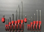 Snap-on Tools 15 Pc Soft Grip Combination Screwdriver Set Red Sgdx160bfr *read*. Fixed Price $475.99.