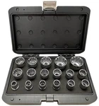 Platinum 17pc 1/2" Dr Metric Universal Spline Socket Set W/ Case 10-32mm #99817. Fixed Price $83.69.