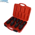 9pcs Deep Impact Socket Set 1/2" 29mm-38mm Drive Metric Axle Hub Nut. Fixed Price $32.32.