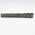 Vintage Genuine Snap-on Tools Usa Sae 12 Pt Sockets 13 Pc Lot 1/2" Drive Sw-380. Fixed Price $299.99.