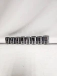 Snap On Swm281 Half Inch Socket 24,25,26,27,27,28,29,31 Set 8 Piece. Fixed Price $99.99.