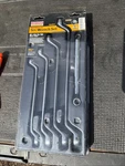 Sears Craftsman Professional 5pc Deep Offset Wrench Set 44349 Sae Full Polish. Fixed Price $279.00.