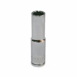 Westward Socket, 3/8 In Drive Size, Chrome Vanadium, Finish 5mv87. Fixed Price $10.00.