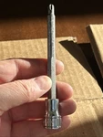 Sk S-k Tools 42580 T30 3/8" Drive 3-1/2" Long Shaft Torx Socket. Fixed Price $16.99.