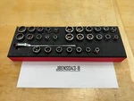 Snap-on Tools New 30pc 3/8" Drive Low Profile Socket Master Foam Set 230rfsmle. Fixed Price $849.95.