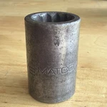 Matco 5/8" Shallow Impact Socket 1/2" Drive 12 Point Cp202 Made In Usa. Fixed Price $13.95.