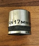 Craftsman 17mm Universal Splined Socket 3/8" Drive. Fixed Price $10.50.