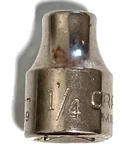 Craftsman Tools Usa G42999, 3/8" Drive, 1/4" Socket, Shallow, 6 Point *nos*. Fixed Price $6.89.