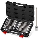 3/8 Inch Drive Long Ball End Hex Bit Socket Set,20-piece Sae & Metric Allen S.... Fixed Price $70.75.