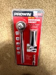 Prowin 3/8" Drive Universal Socket Mechanic's Tool Set - 3 Piece 244-1976. Fixed Price $8.00.