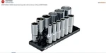 Craftsman 3/8" Drive Sae V-series Deep Socket Set 6 Pt 12 Piece Cmmt17360v. Fixed Price $34.99.