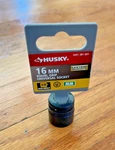 Husky 16mm Knurl Grip 3/8" Drive Non-impact Socket. Fixed Price $6.95.