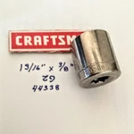 Craftsman 13/16" X 3/8" Dr Socket 12 Pt - G2 44338 Made In Usa -free Ship. Fixed Price $9.96.
