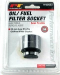 Performance Tool W80683 Oil Fuel Filter Socket Low Profile 3/8" 24mm Free Ship. Fixed Price $13.75.