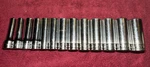 Snap-on 13-piece 1/2" Drive Sae Deep Socket Set 313tsya. Fixed Price $200.00.