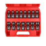 Wett 15-piece 3/8" Drive Shallow Impact Universal Joint Socket Set,... Fast Ship. Fixed Price $67.99.