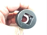 Snap-on#gldh442 - 3/4 Dr., 1-3/8 Sae & 35mm, 12 Pt., Shallow, Ind.finish Socket. Fixed Price $38.99.