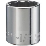Craftsman Shallow Socket, Sae, 1/2-inch Drive, 1-1/8-inch, 12-point (cmmt47516). Fixed Price $12.95.