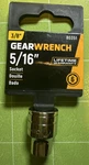 Gearwrench New 80351 3/8" Drive 6 Point Standard Sae Socket 5/16". Fixed Price $8.99.
