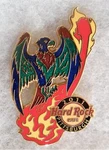 Hard Rock Cafe Pittsburgh Colorful Falcon Sitting On Flaming Guitar Pin #. Fixed Price $17.75.