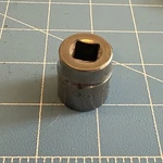 Matco Tools B222 Sae 3/8" Drive 11/16" Shallow 12 Point Chrome Socket. Fixed Price $7.99.