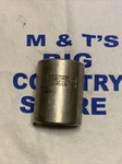 Gedore 1" Drive 7/8w 12pt Standard Socket Made In Germany D21. Fixed Price $45.50.