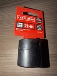 Craftsman 3/8" Drive 21mm Impact Socket 6 Point Cmmt13011 - New. Fixed Price $4.94.