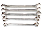 Snap On Usa 5 Piece Sae 6 Point Double End Flare Nut Wrench Set Rxfs605b Nice. Fixed Price $199.95.