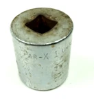 Par-x 1" 6 Point Shallow Chrome Socket 1/2" Drive Uh321 Usa. Fixed Price $6.38.