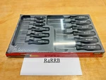 Snap-on Tools Usa New 12pc Black Soft Grip Mix Tip Screwdriver Set Sgdxw120b. Fixed Price $399.95.
