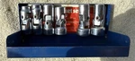 Vintage 6 Piece Continental International 12 Pt 3/8 In Drive Swivel Sockets. Fixed Price $23.95.