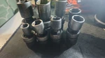 Snap On 6pc 3/8" & 1/2" Drive 6pt Sae Shallow Impact Swivel Sockets 3/8 - 3/4. Fixed Price $95.00.