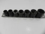 Snap-on 3/8" Dr 7pc Sae Shallow Impact Socket Set 6pt 3/4"- Imf240- Imf120. Fixed Price $49.99.