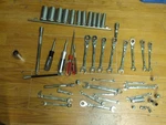 Husky Tool Lot Inc 12 Usa Deep Well Sockets 1/2 Drive 6 Point Sae. Fixed Price $59.99.
