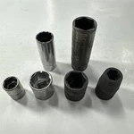 Snap-on Matco Blue Point Socket Lot 1/4 3/8 1/2 Drive 9 Pcs. Made In Usa. Fixed Price $35.75.
