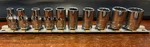 Snap-on 110tmdy 1/4" Drive 3/16" - 9/16" 12-point Socket Set/ Rack Nice!. Fixed Price $139.95.
